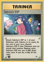 Sabrina's ESP - 117/132 - Uncommon - 1st Edition